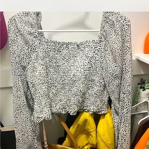 Cutest blouse from a local boutique